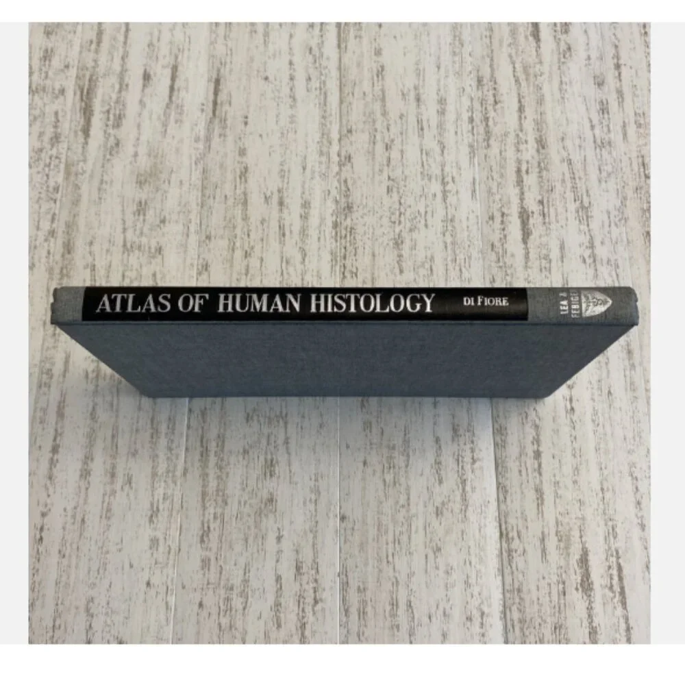 Vintage Atlas of Human Histology Textbook 1973 3rd Ed Mariano Di Fiore Hardcover